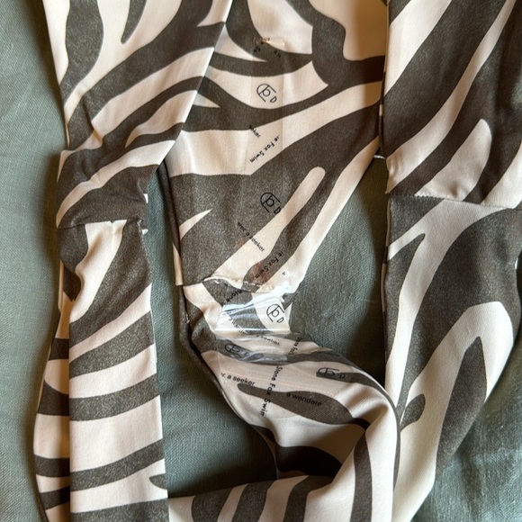 Stone Fox Swim Roca Bikini Bottom in Earth Zebra Print - Picture 9 of 11